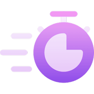 Cronómetro y flechas