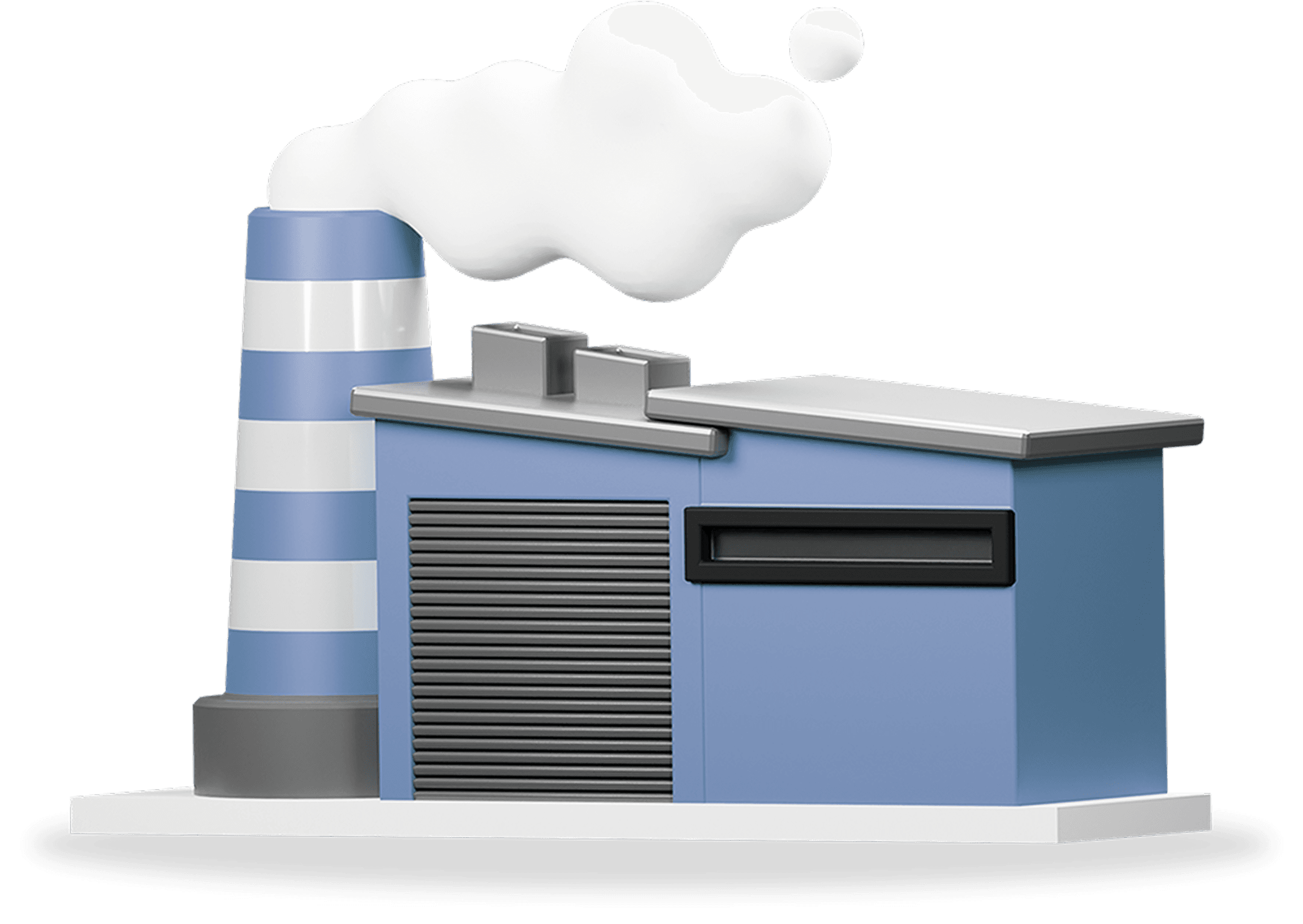 Industria y B2B 3D Illustration